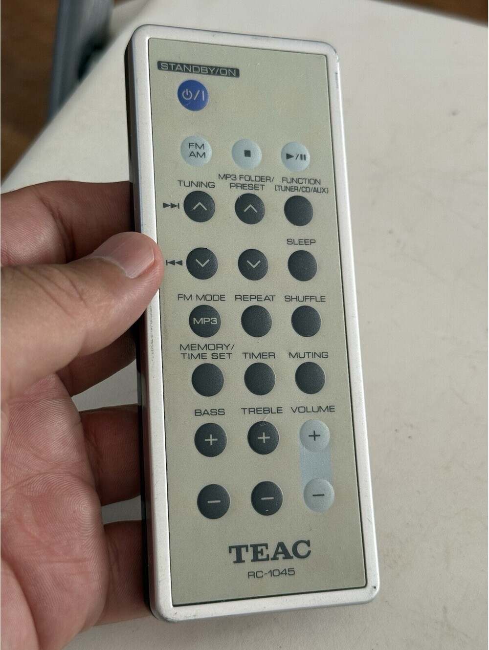 ORIGINAL Teac Audio Remote Control RC-1045 Genuine Teac 2.J1, Working